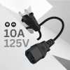 TNP 2 Prong AC Power Cable Cord for Xbox 360 E / Slim / Pro Compatible with PS4 Pro, Xbox One Original - Replacement 2 Prong Power Cord (6 feet) - Image 3