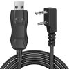 TNP FTDI Programming Cable for Baofeng, Kenwood Radios (3 FT) - Easy Setup Universal USB Chirp Programming Cable Compatible with UV-5R, UV-82HP, 5RM, 5RX, K5PLUS, BF-F8HP, BF-888S, TK3107 and More