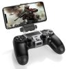 TNP PS4 Controller Phone Clip Holder Clamp Mount Bracket for compatible with PlayStation 4 PS4 Dual Shock Wireless Controller [for Playstation 4] for iPhone 11 Pro, 11 Pro Max, 11, Xs, Xs Max, X, 8