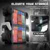 TNP Games Storage Tower (Up to 15 CD Disc) For PS5 Game Disk Rack and Controller Stand Holder For Xbox Series X/Nintendo Switch/PS4 Controller Stand Holder Can hold up to 4 controller - Image 2