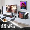 TNP Games Storage Tower (Up to 15 CD Disc) For PS5 Game Disk Rack and Controller Stand Holder For Xbox Series X/Nintendo Switch/PS4 Controller Stand Holder Can hold up to 4 controller - Image 3