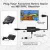 TNP for Sega Genesis HDMI Cable Converter Adapter Link Wire Cord Compatible with Sega CD, CDX, 32X, Nomad, Mega Drive 2, Original Master System Console for HD TVs, Monitors, and Projectors - Image 4