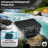TNP for Starlink Mini Case Travel - IP67 Waterproof Hard Case for Starlink Mini - Precision Cut Foam for Satellite Dish, Kickstand, Pipe Adapter, Power Supply, & Cables, Ideal for Outdoor & Camping - Image 4