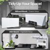TNP for Starlink Router Mount Gen 3 - Space Saving Mounting Kit for Starlink Wall Mount V3 Mesh WiFi Router & Power Supply - 2-in-1 Wall Bracket Internet Kit Holder for Home & Office Use - Image 4