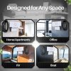 TNP for Starlink Router Mount Gen 3 - Space Saving Mounting Kit for Starlink Wall Mount V3 Mesh WiFi Router & Power Supply - 2-in-1 Wall Bracket Internet Kit Holder for Home & Office Use - Image 7
