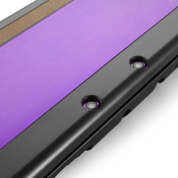 TNP Protective Case Compatible with Nintendo NEW 3DS XL LL 2015, Purple - Plastic + Aluminum Full Body Protective Snap-on Hard Shell Skin Case Cover New Modified Hinge-less Design - Image 7