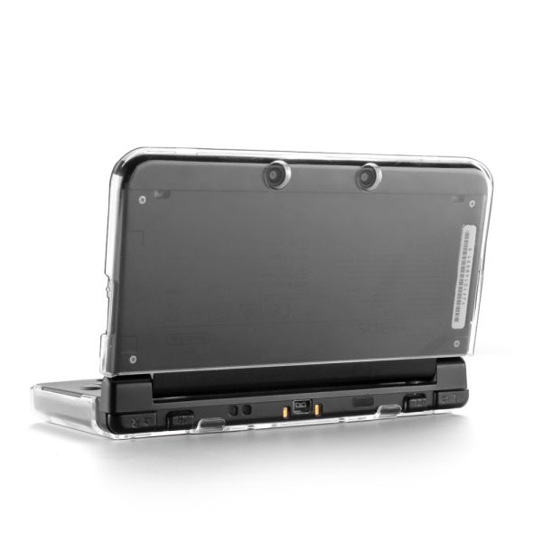TNP Case Compatible with NEW Nintendo 3DS XL LL 2015 - Ultra Clear Crystal Transparent Hard Shell Protective Case Cover Skin for New Nintendo 3DS XL / 3DS LL 2015 [New Modified Hinge-less Design]