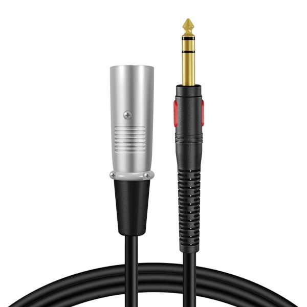 TNP Male XLR to 1/4 Inch TRS Cable (25 FT) - Balanced 6.35mm Quarter Inch to XLR Male Audio Stereo Interconnect Gold Plated Patch Cable for Microphones, Powered Speakers, Studio Sound Consoles - Image 6