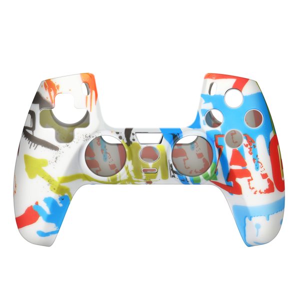 TNP Controller Case for PS5 Silicone Controller Skin for Dualsense Cover + 8 Pro Thumb Grips Set Sony Playstation 5 Skins Accessories Paint with Ergonomic Textured Grip - Image 2
