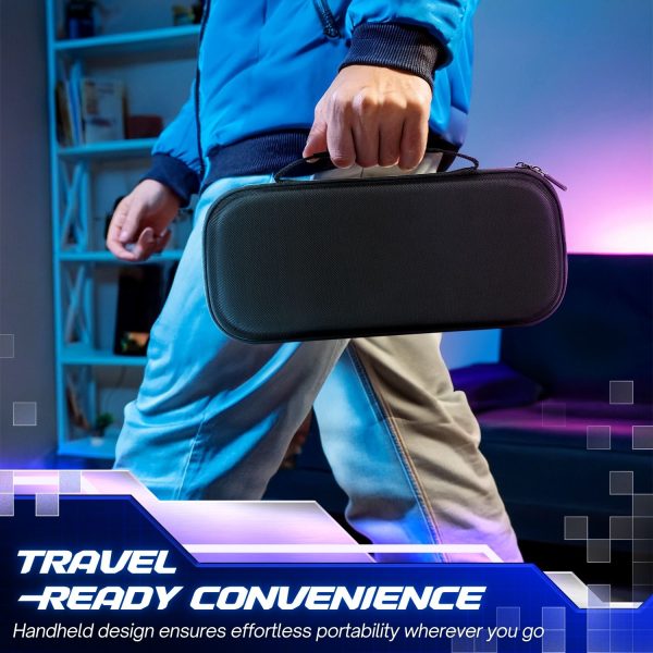 TNP Carrying Case for PlayStation Portal - Handheld Travel Case for PS5 Portable with Silicone Protective Case & 2 Pack Screen Protector - Carry Bag Case for PS Portal w/ Shockproof & Anti-Collision - Image 2