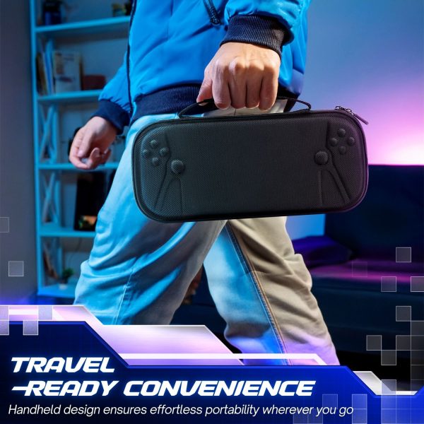 TNP Carrying Case for PlayStation Portal - Handheld Travel Case for PS5 Portable with Silicone Protective Case  & 2 Pack Screen Protector  - Carry Bag Case for PS Portal w/ Scratch-Proof & Waterproof - Image 2