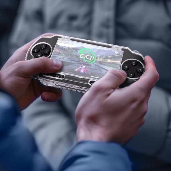 TNP Clear Hard Case for PSP 1000 - Protective Transparent Hard Case for Sony PSP 1000, Full Cover Crystal Clear Hard Case for PSP 1000 Console, Snap-in Protector Cover Case with Clear Display - Image 8