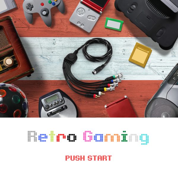 TNP Genesis RGB/RGBs Adapter Cable Connector, Compatible with Sega Genesis 1 or For Sega Mega Drive 1 Game Consoles for RGB/RGBS Supported Monitors with BNC Connectors - Image 7