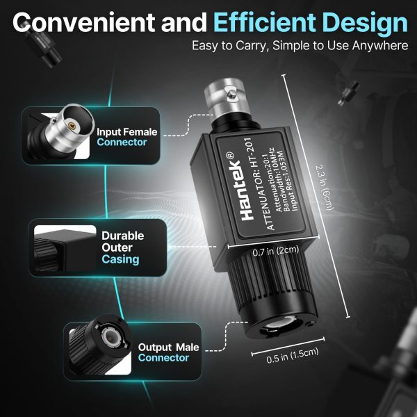Hantek 20:1 Passive Attenuator For Pico Auto Scope Ignition WF UK, 300v Max (Original OEM Version) Injector and Primary Ignition Waveforms With Oscilloscope - Image 6