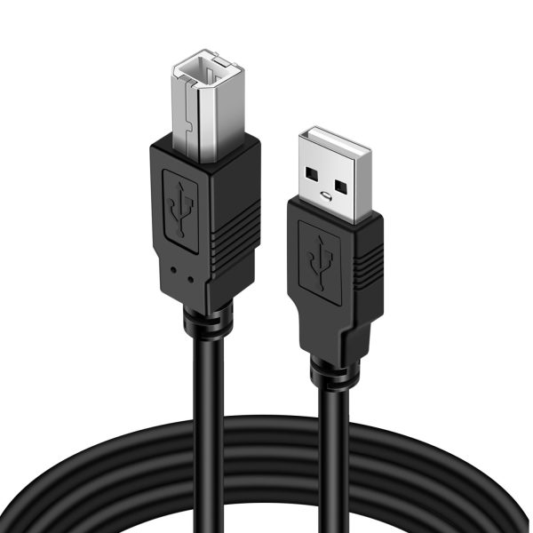 TNP USB A to USB B Audio MIDI Cable Male to Male - MIDI to USB Cable 2.0 Type for Computer, Laptop, MIDI Piano Keyboard, Projector, Printers, and Equipment with USB MIDI Cable Interface (1.5 Meters) - Image 6