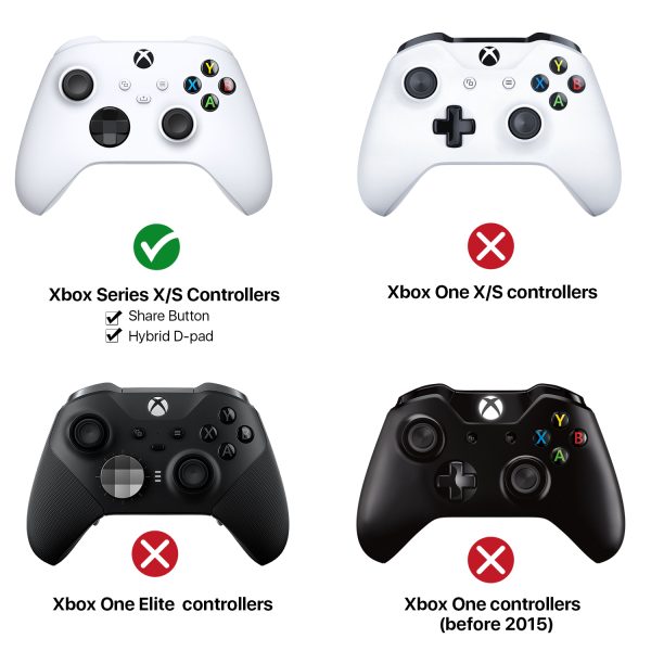 TNP Silicone Case Cover for Xbox Series X/S Controller Skin Shell + 8 Pro Thumb Grips Set (Beasts) Ergonomic Textured Grip Dust Protector Compatible With New Xbox Series S X Controller Accessories - Image 2