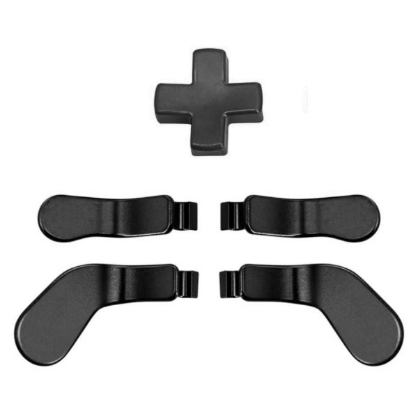 TNP Paddles for Xbox Elite 2 Controller - Accessories Replacement Metal Stainless Steel Paddles Trigger & D-Pad Parts Accessories Compatible with Xbox Elite Controller Series 2 Core, Black