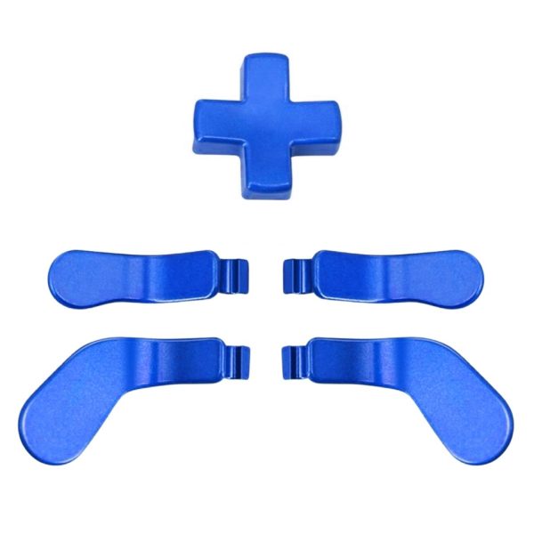 TNP Paddles for Xbox Elite 2 Controller - Accessories Replacement Metal Stainless Steel Paddles Trigger & D-Pad Parts Accessories Compatible with Xbox Elite Controller Series 2 Core, Blue