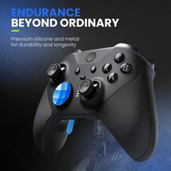 TNP Thumbsticks for Xbox Elite 2 Controller - Accessories Replacement Metal Mod Parts Thumbsticks, Paddles, D-Pads, Tool Compatible with Xbox One Elite Controller Series 2 Core, Blue - Image 2