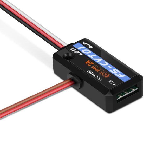 FlySky FS-CVT01 Voltage Collection Battery Sensor Module for Flysky Receiver Box iA6B iA10 PL18 NV14 FrG4 Noble NB4 i10 i8 i6s i6x i6 Terminal Detection Reverse Negative Value Model Airplane Car Boat - Image 3
